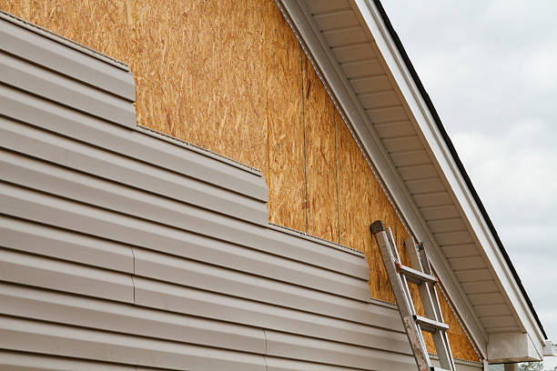 Professional Emergency Siding Repair technician working in Elkins Park, PA